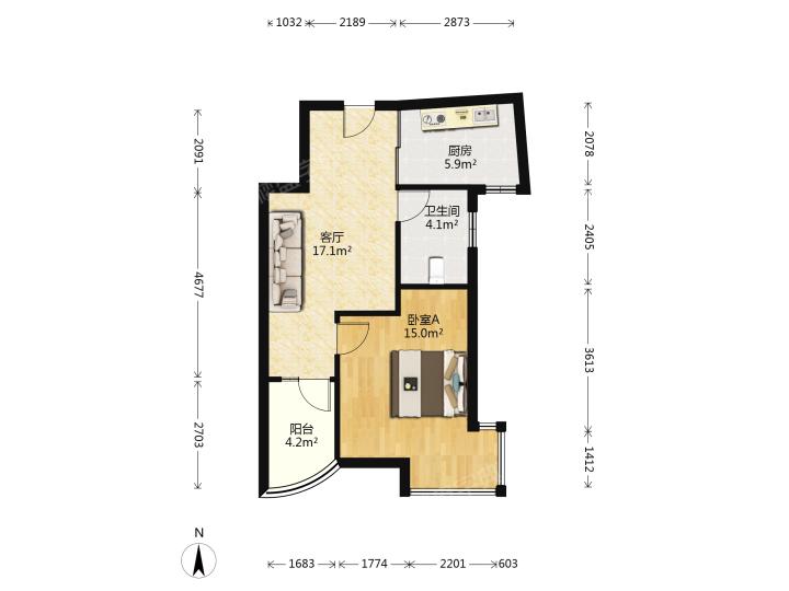 整租·紫金银座