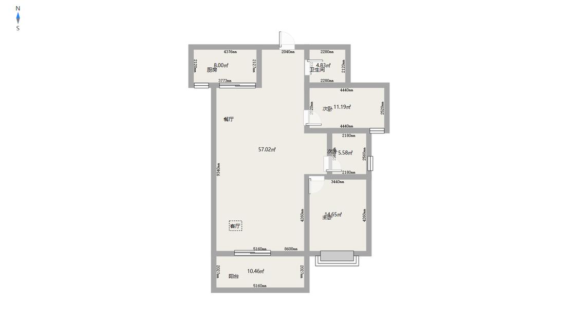 整租·上河城小区