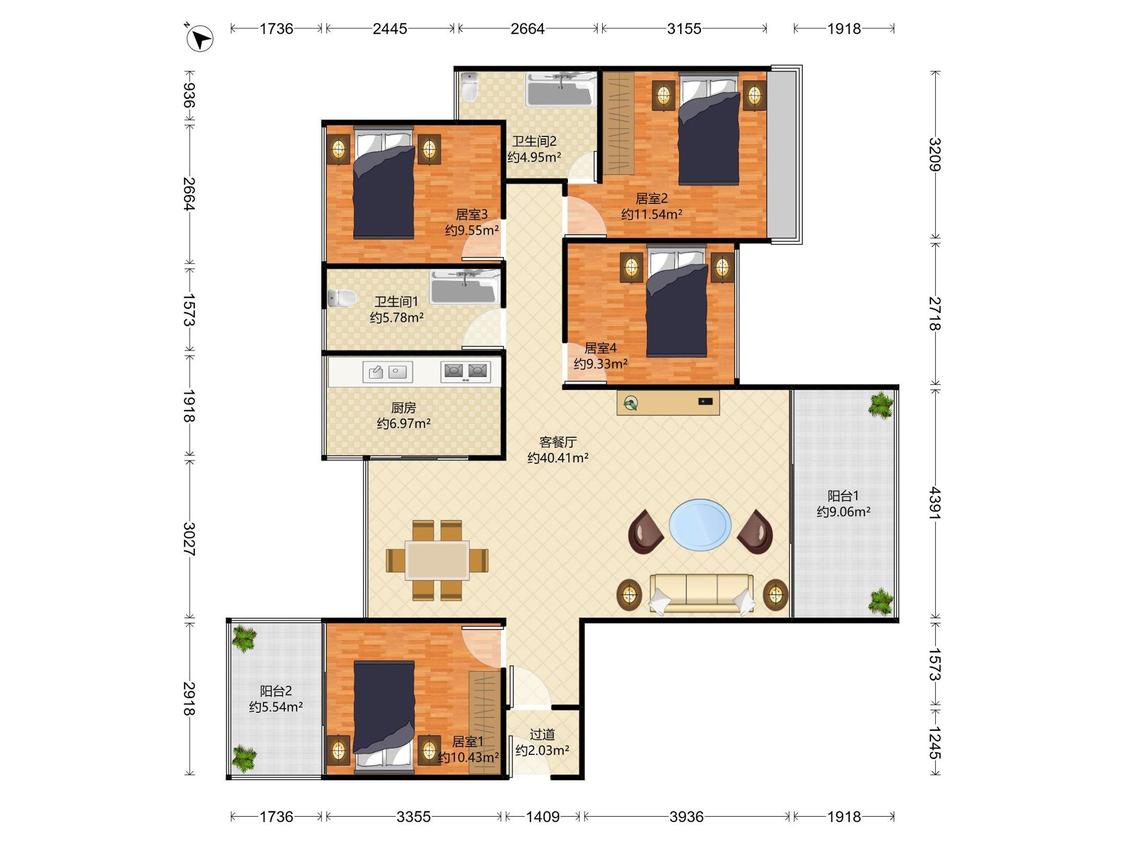 整租·东港印象