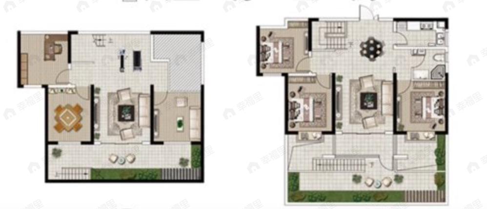 城乡居壹号苑6室3厅1卫户型图