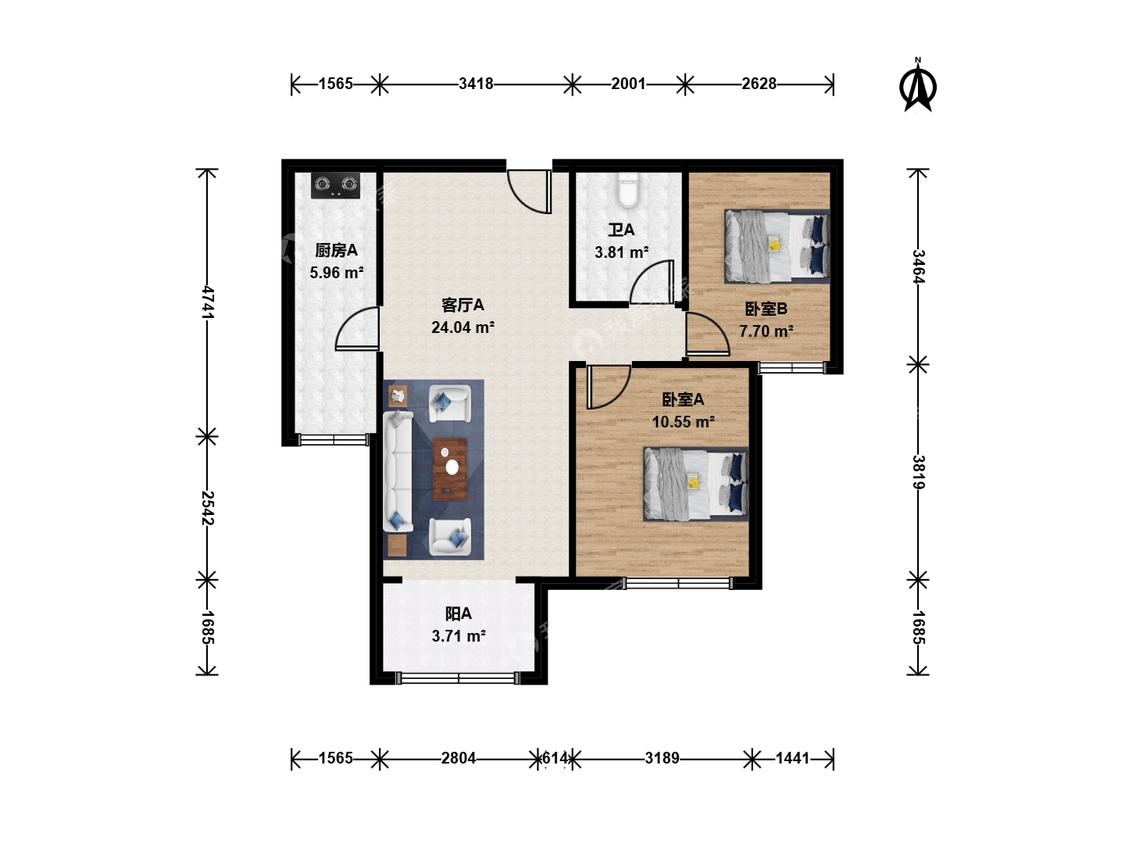 整租·青荷里(晨风园)