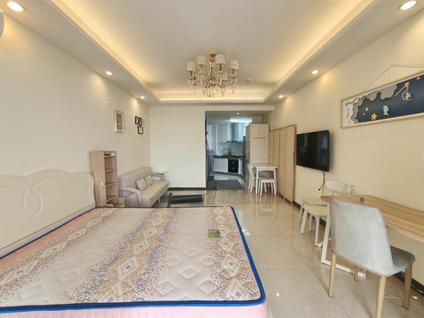 龙华海口湾整租 恒大海口湾1室1厅/60平/高楼层