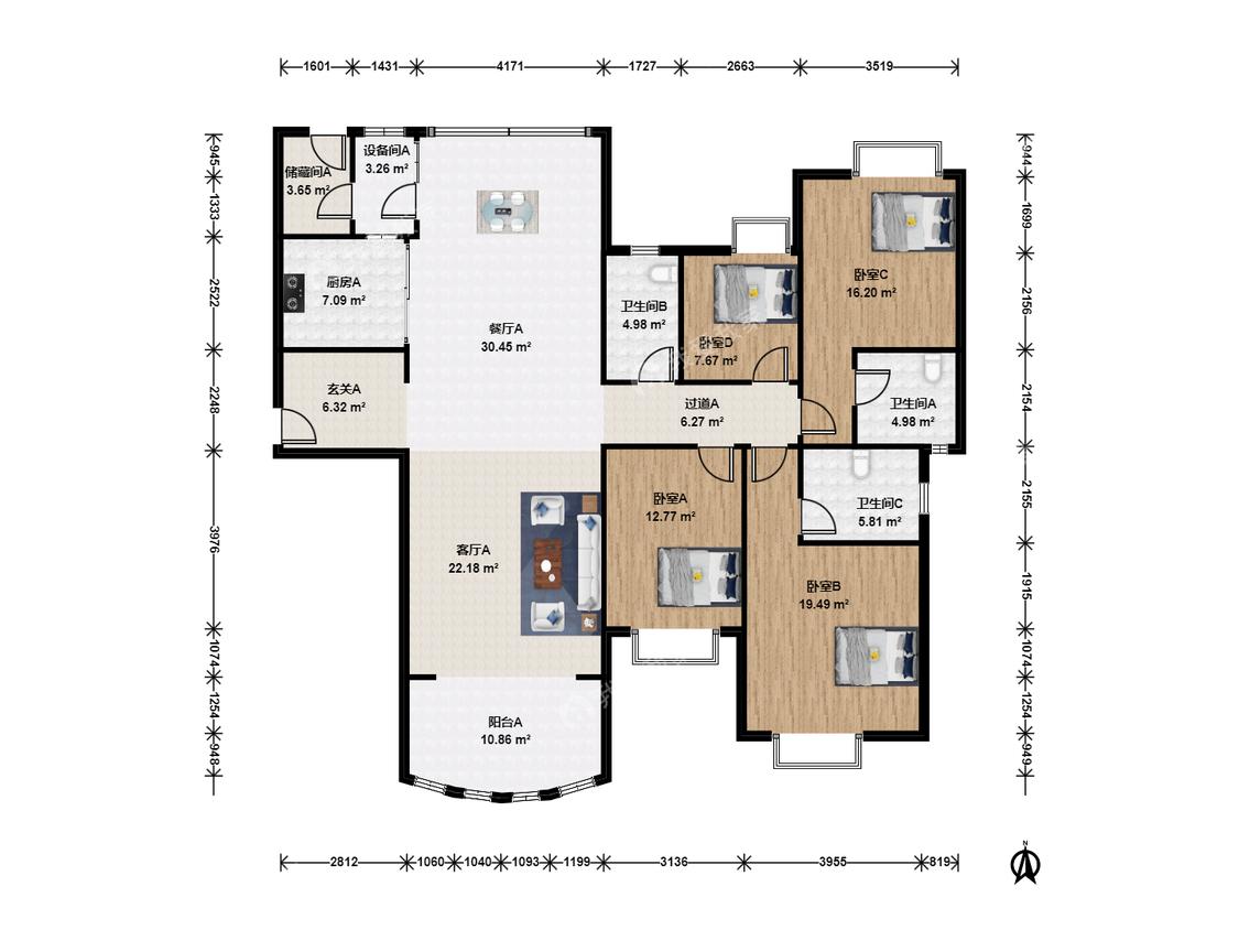 整租·雅居乐滨江国际(二期)