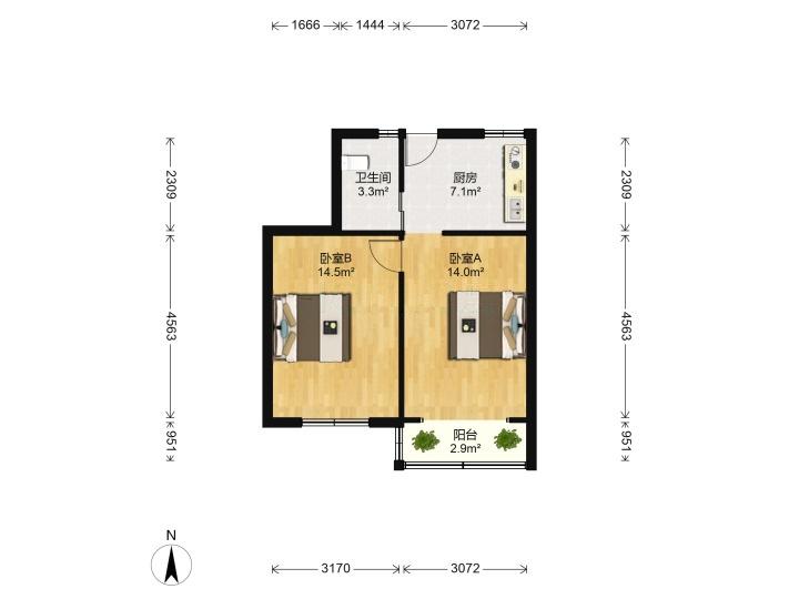 整租·宝林三村