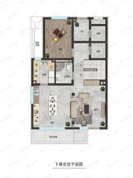 观承望溪4室5厅4卫户型图
