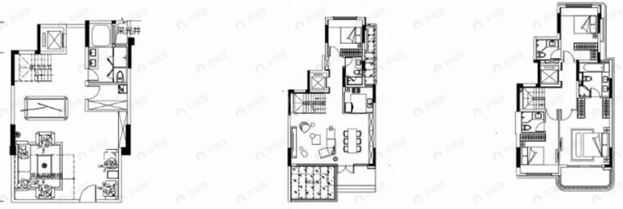 云门天玺4室2厅5卫户型图