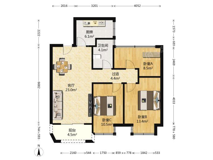 整租·金地湖城艺境