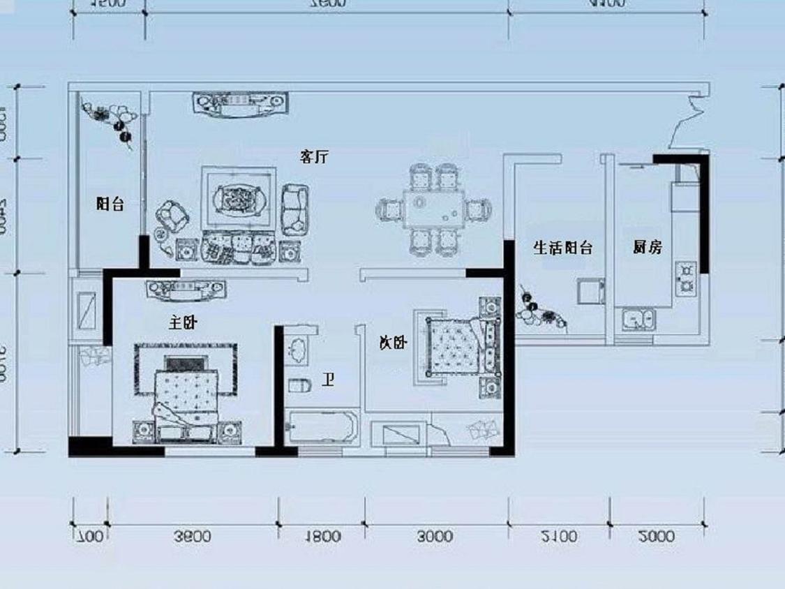 整租·恒基翔龙江畔