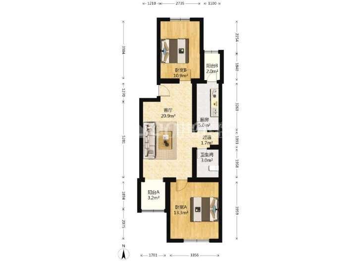 合租·望京西园(一区)