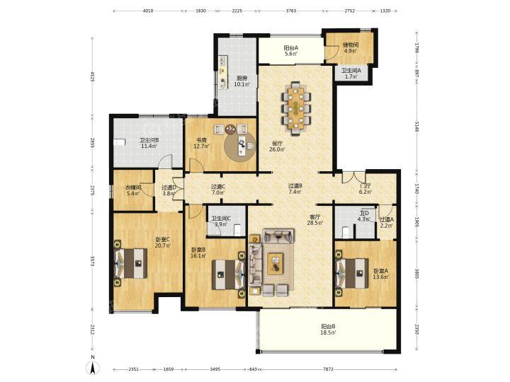 整租·中海铂宫