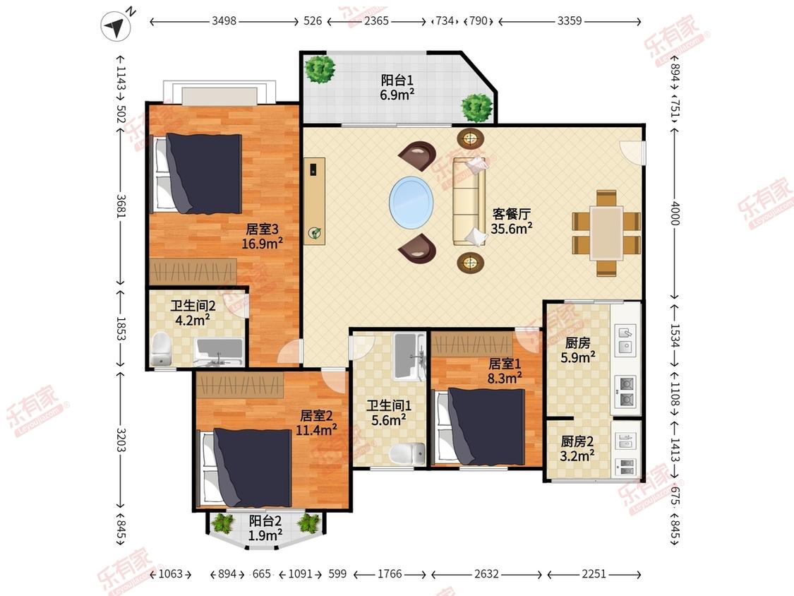 整租·锦绣银湾