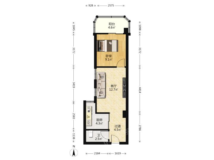 整租·鸿鼎福门