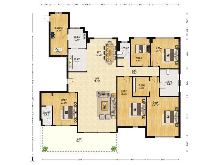整租·碧桂园城邦花园(小区)