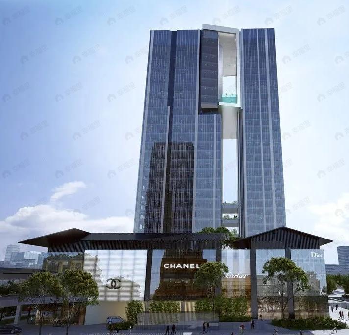 建华广场效果图