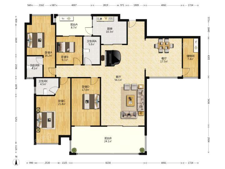 整租·君临海岸