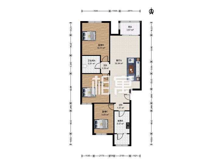 合租·龙腾苑(三区)