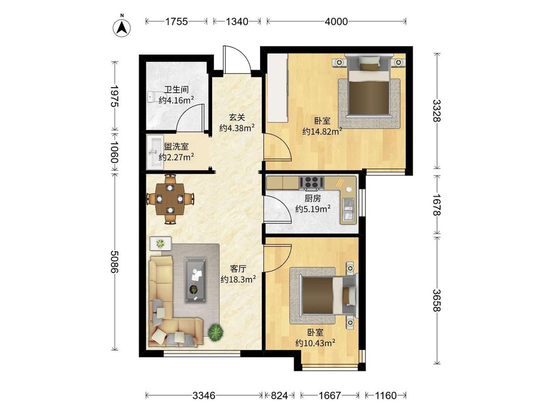 整租·花香小镇