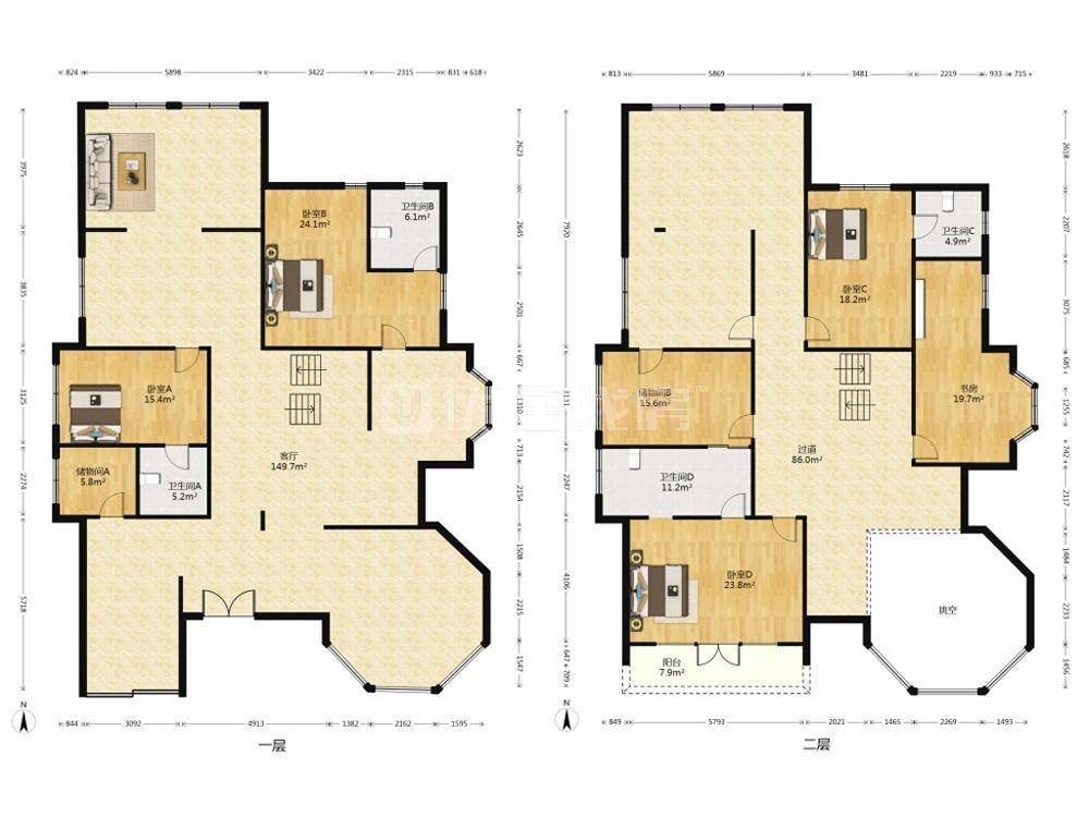 整租·克拉水城