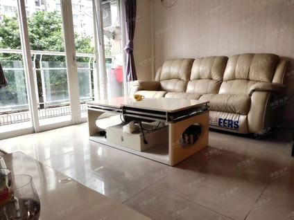 海珠新港西整租 富力千禧花园2室2厅/76平/低楼层