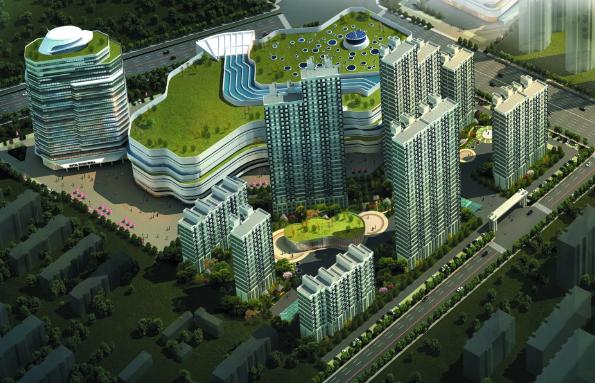 巨华融城百汇效果图