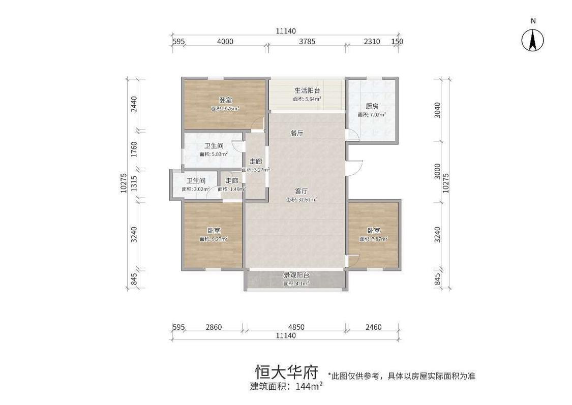 整租·恒大华府