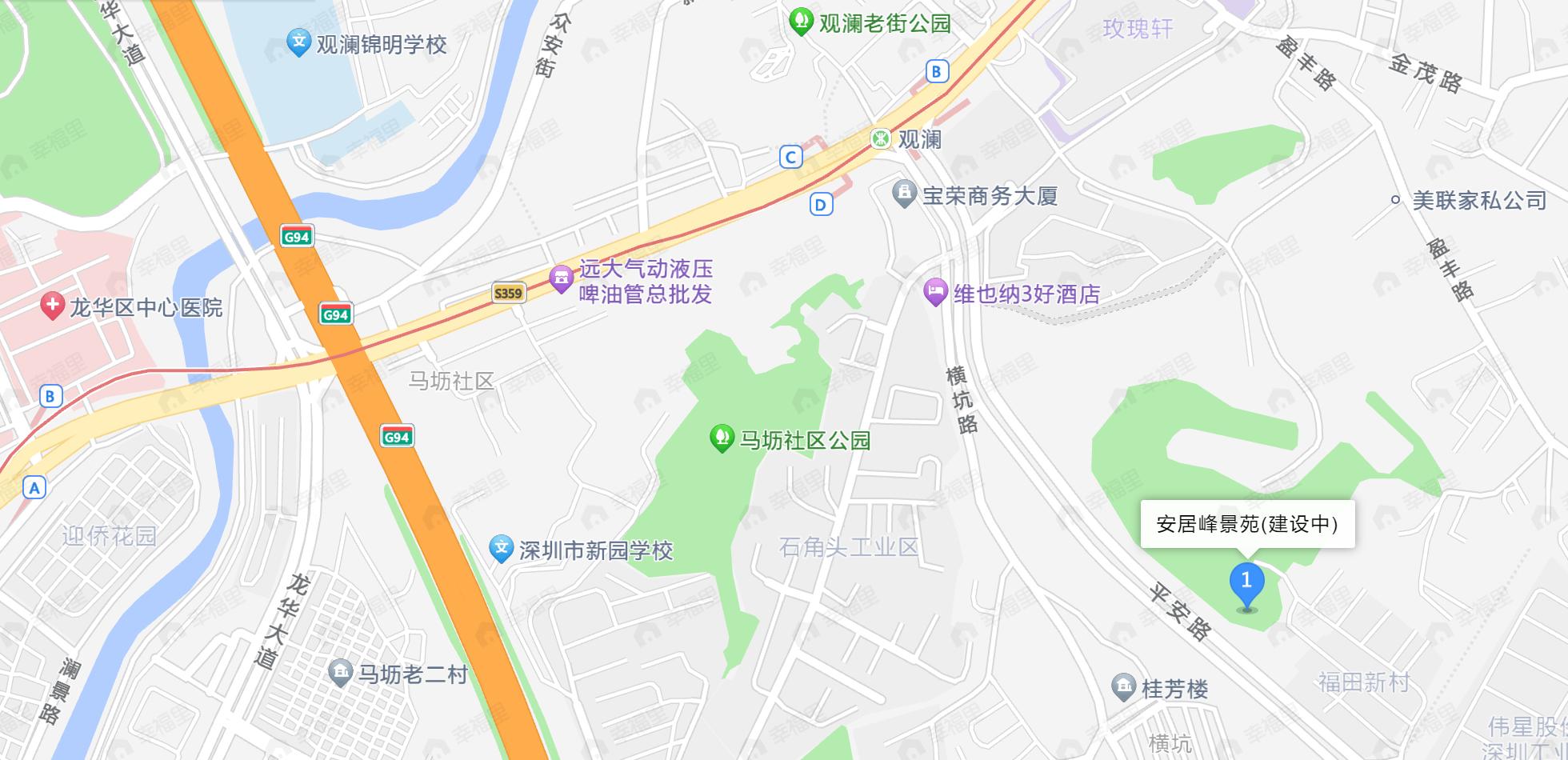 安居峰景苑效果图