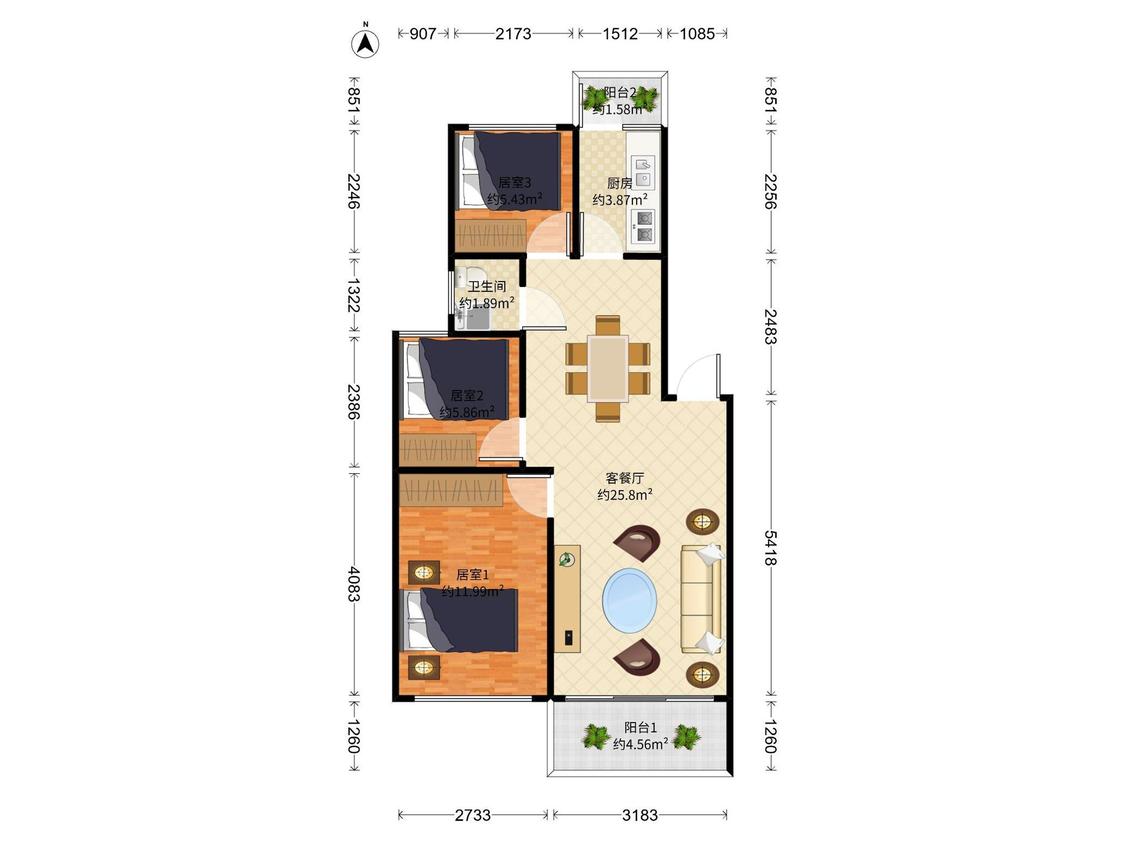 整租·振业梅苑