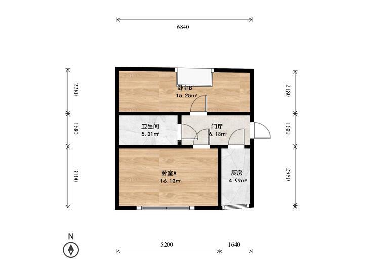 整租·苇子坑(二号院)