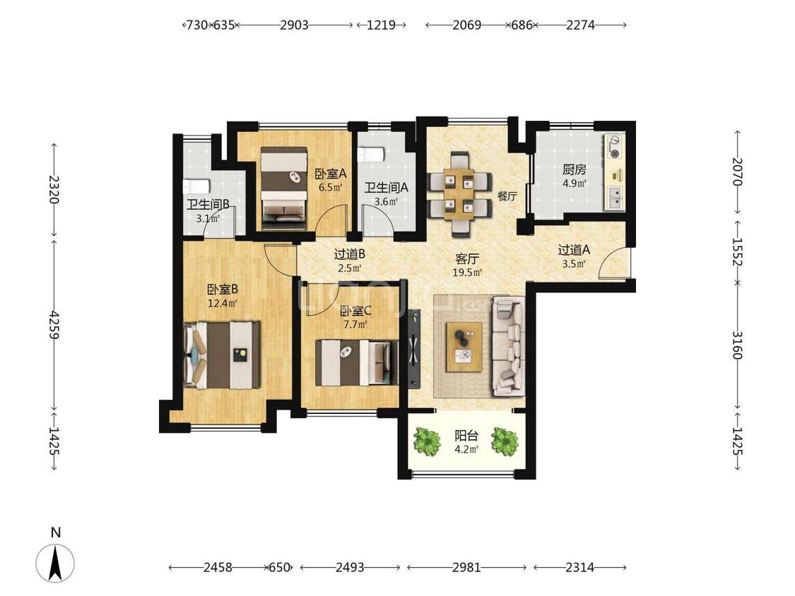 整租·建发书香府邸
