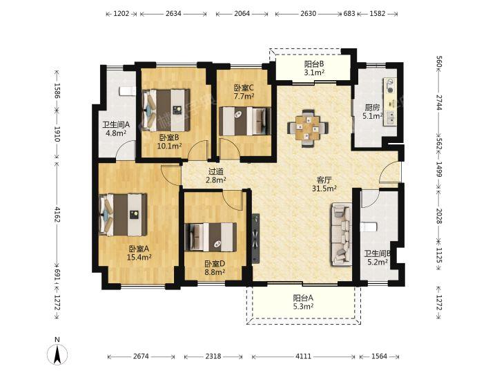 整租·碧桂园君临壹品