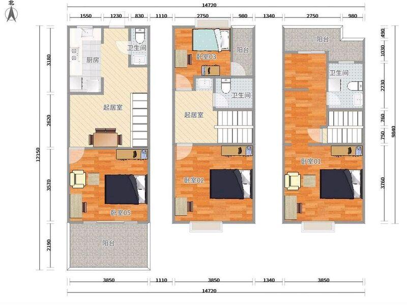 合租·绿地海域苏河源(一期)