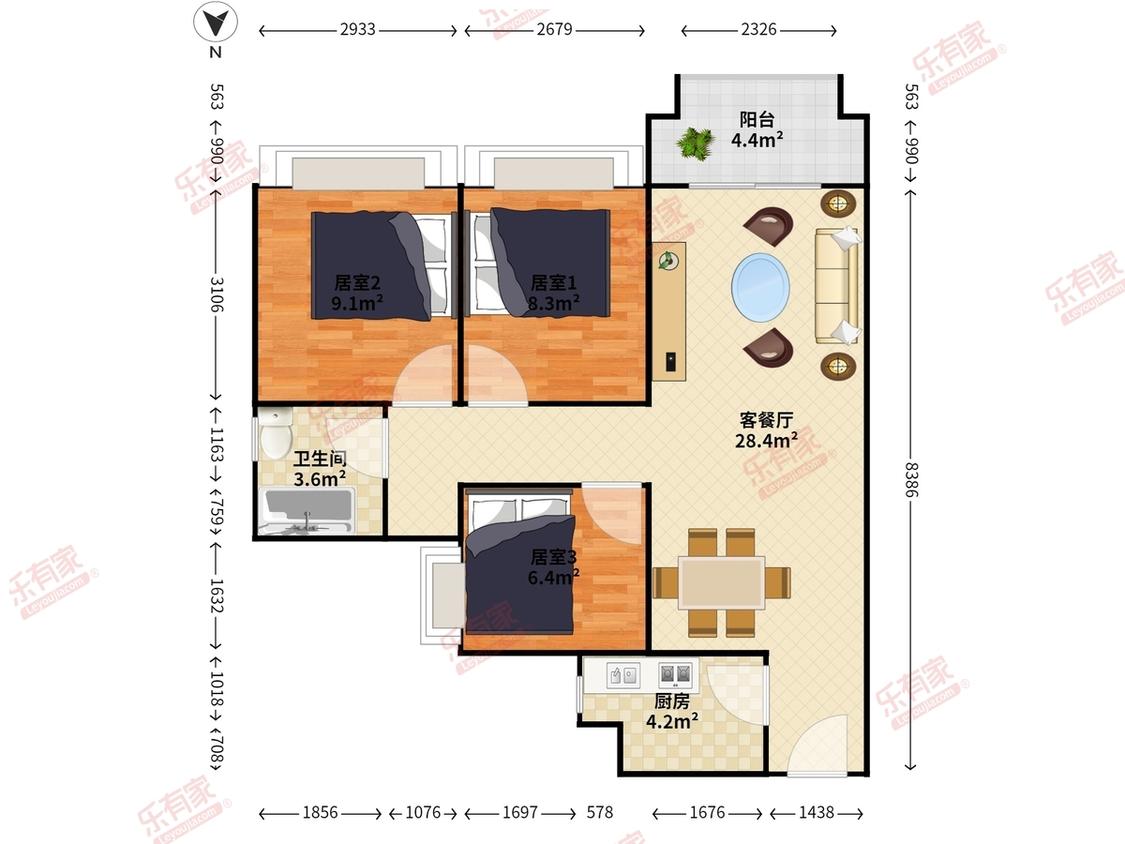 整租·悦峰华府
