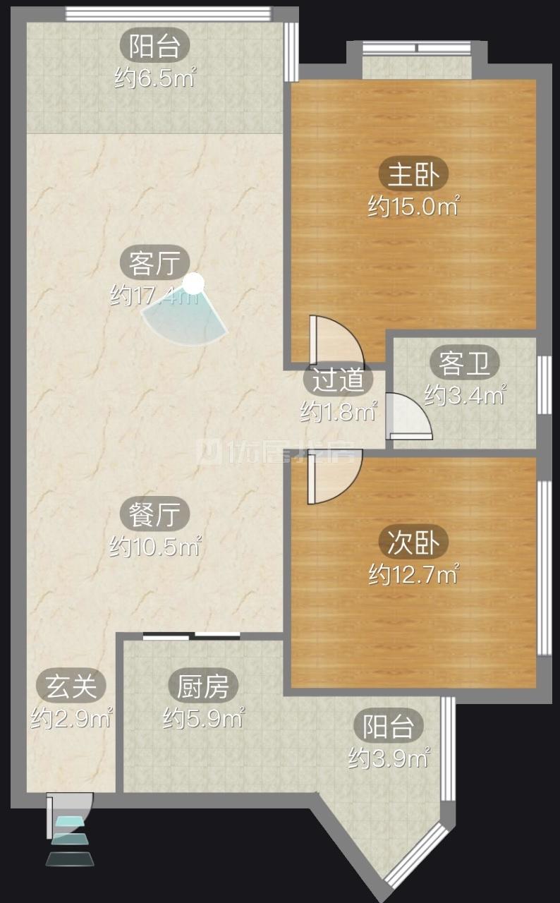 整租·大成帝景