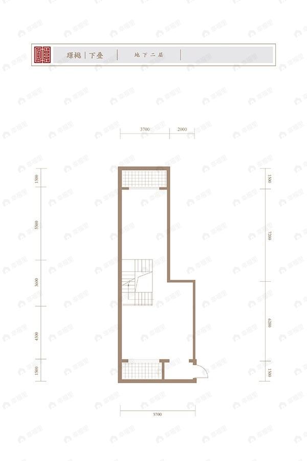 顺鑫颐和天璟3室2厅3卫户型图