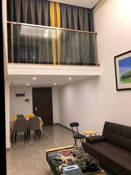 新会枢纽新城整租 富力南湖壹品2室2厅/58平/高楼层