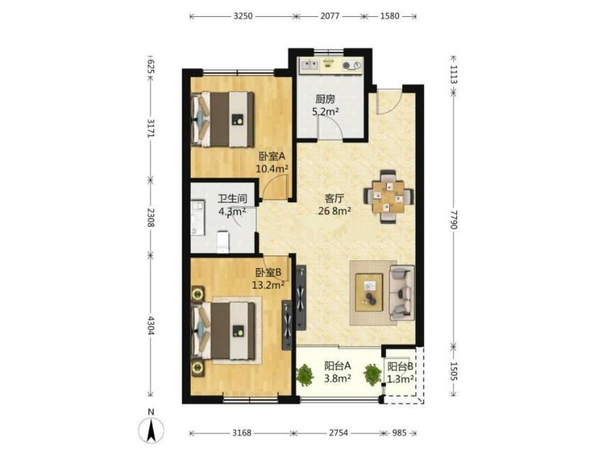 整租·山海和圣园