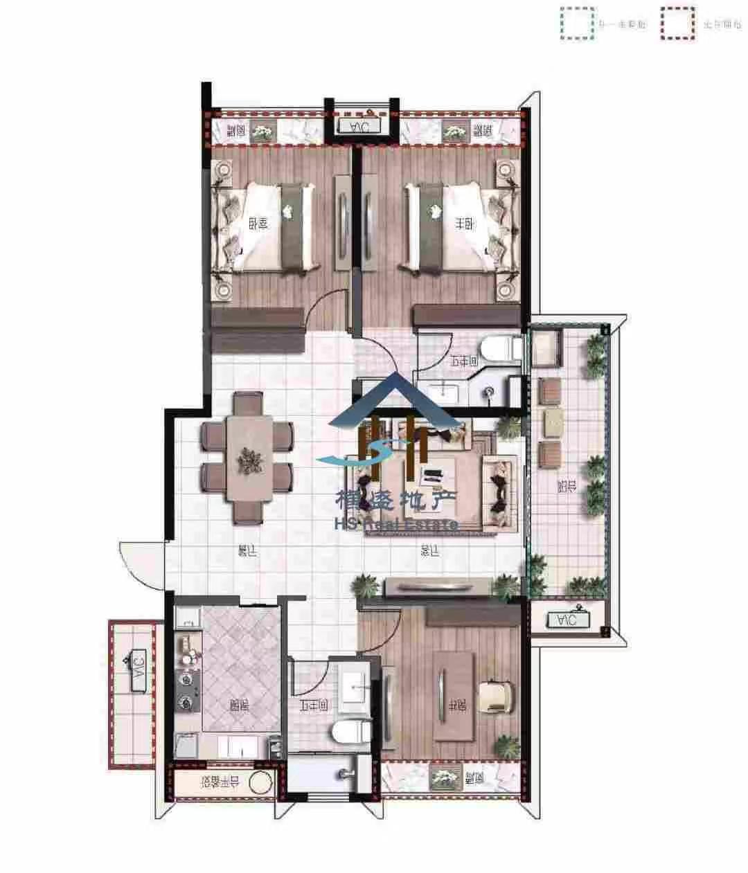 整租·横店南江府