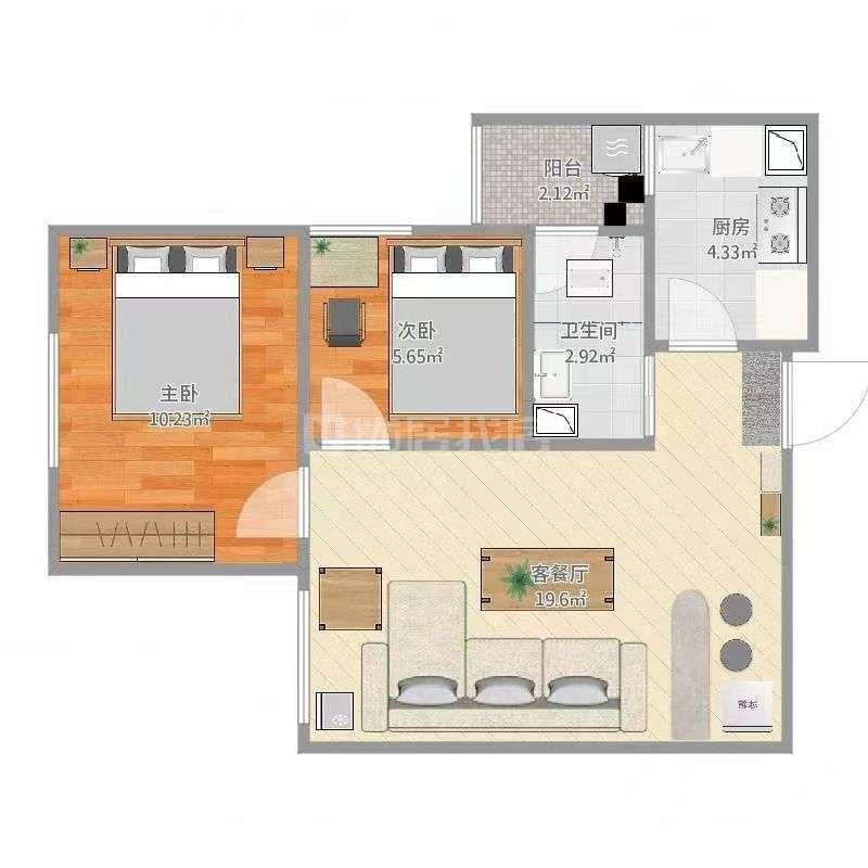 整租·中天甜蜜小镇