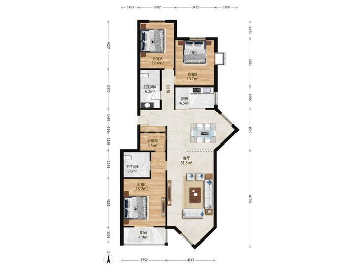 整租·加州水郡(东区)