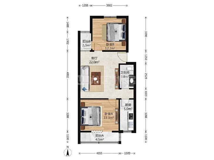 整租·定福庄西里(一号院南区)