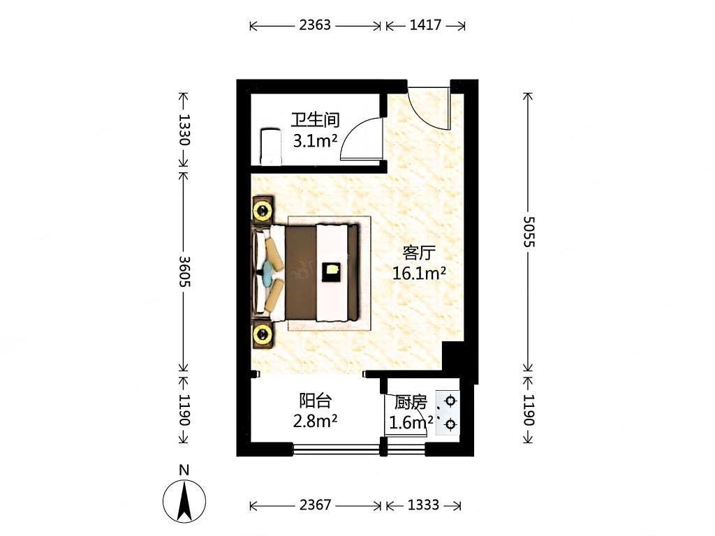整租·中海御鑫阁