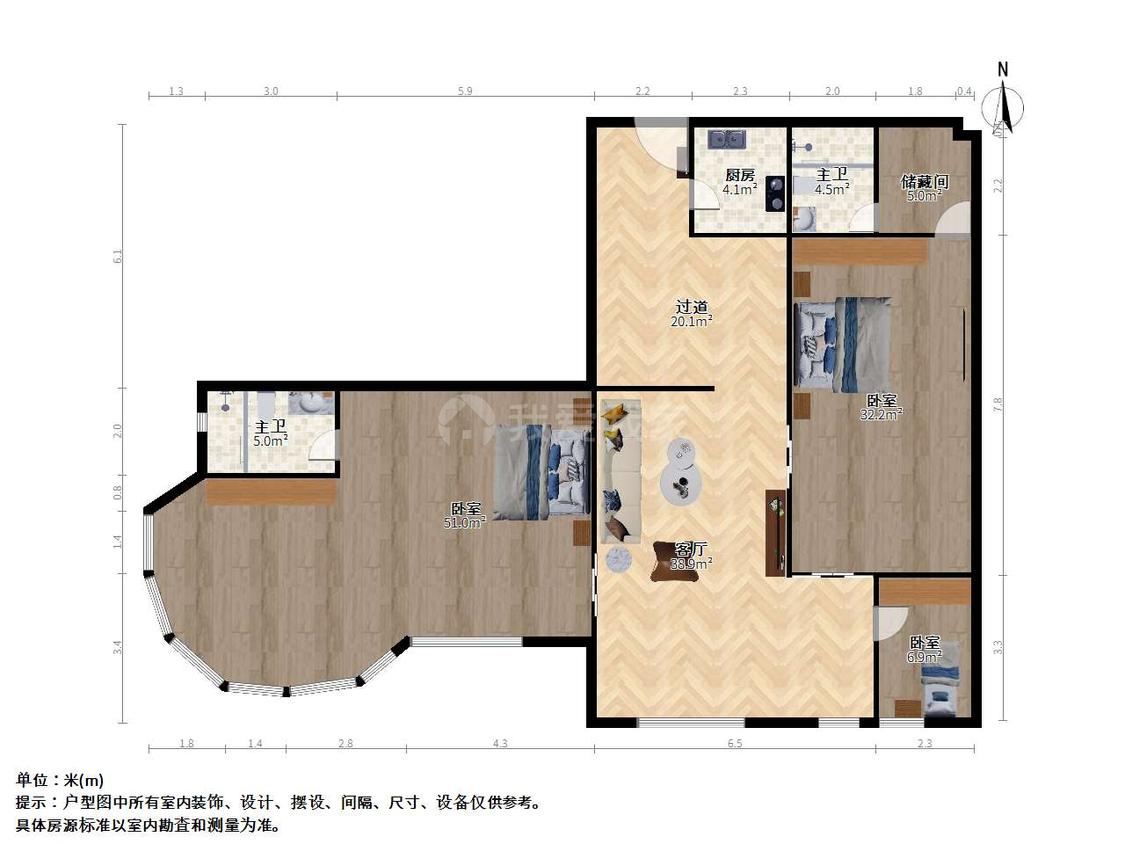 整租·亚都天元居