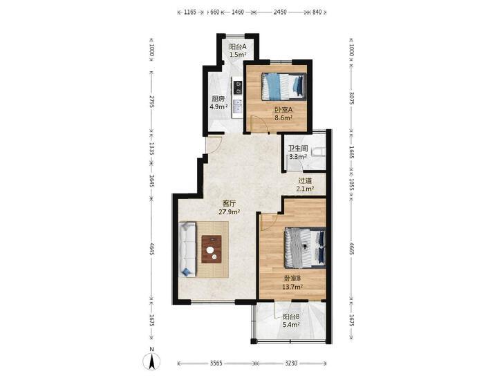 整租·原香小镇(二区)