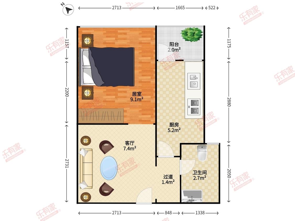 整租·龙园山庄