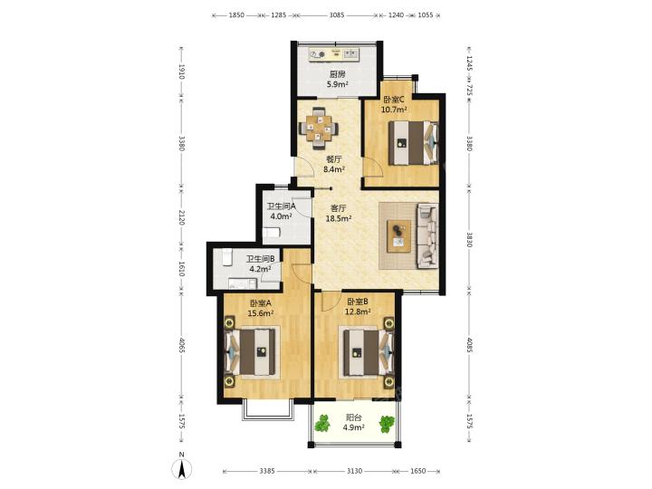 整租·金仕华城