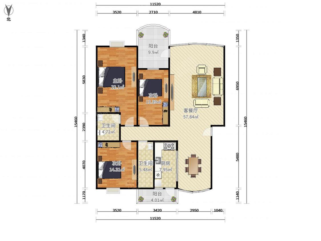 整租·骏景花园(蓬江)