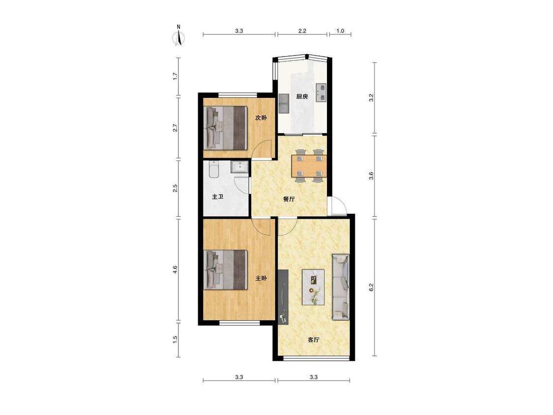整租·地矿局杨家寨小区