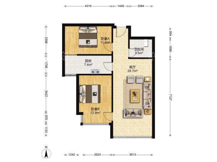 整租·奥林匹克花园(北区)