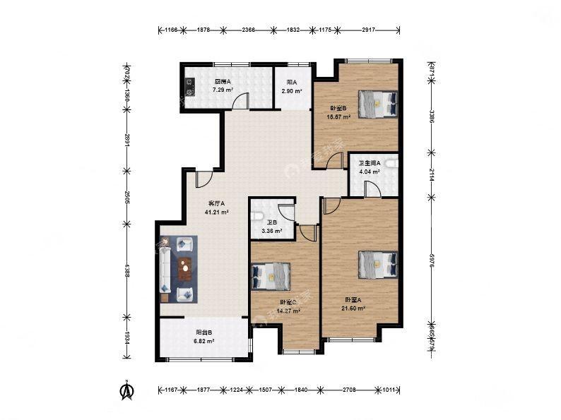 整租·世华水岸(F区)