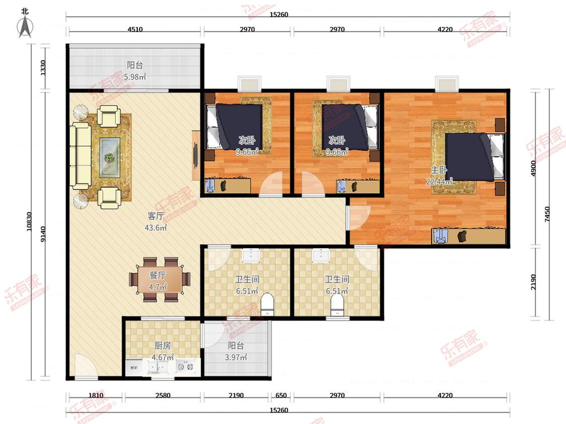 整租·金华花园(A区)